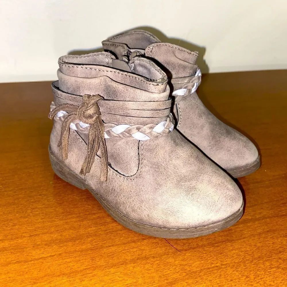 Suede booties  